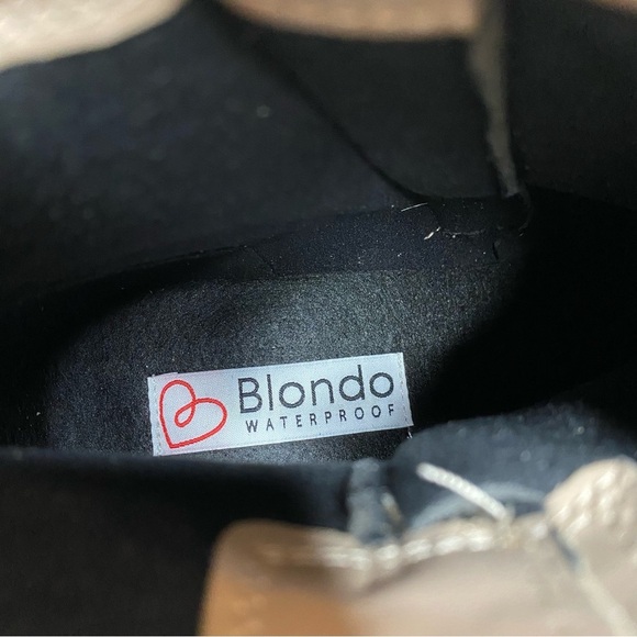 Blondo Dagger Tan Suede Bootie 10M - Picture 13 of 15